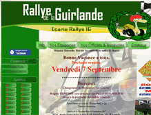 Tablet Screenshot of ecurierallye16.com
